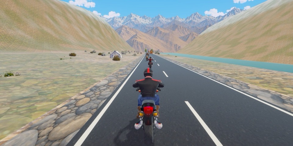 Sadak Fury screenshot: the Spiti valley cold desert in Himachal